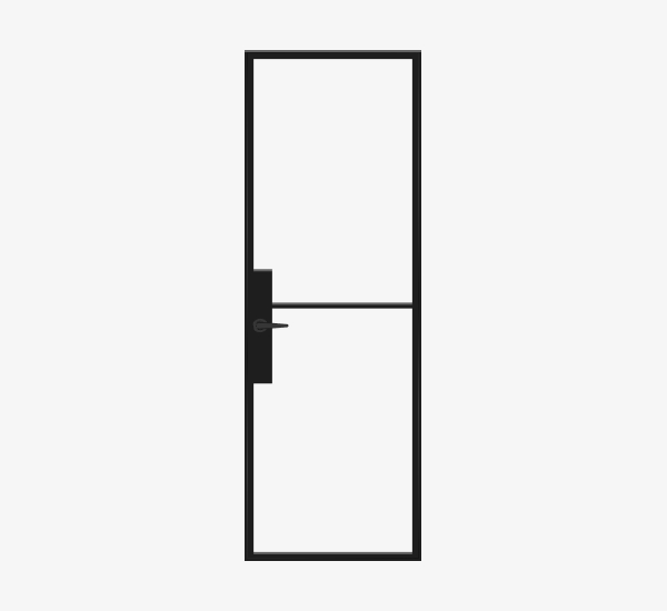 Isabelle Single Door Black