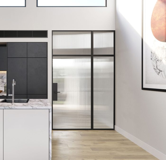 Blanche Single Top & Sidelight Door - Image 3