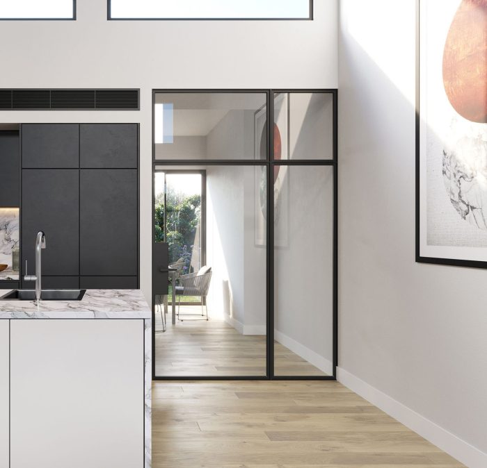 Blanche Single Top & Sidelight Door - Image 4