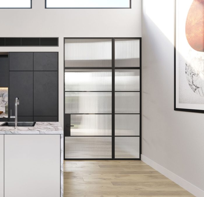 Karine Single Top & Sidelight Door - Image 3