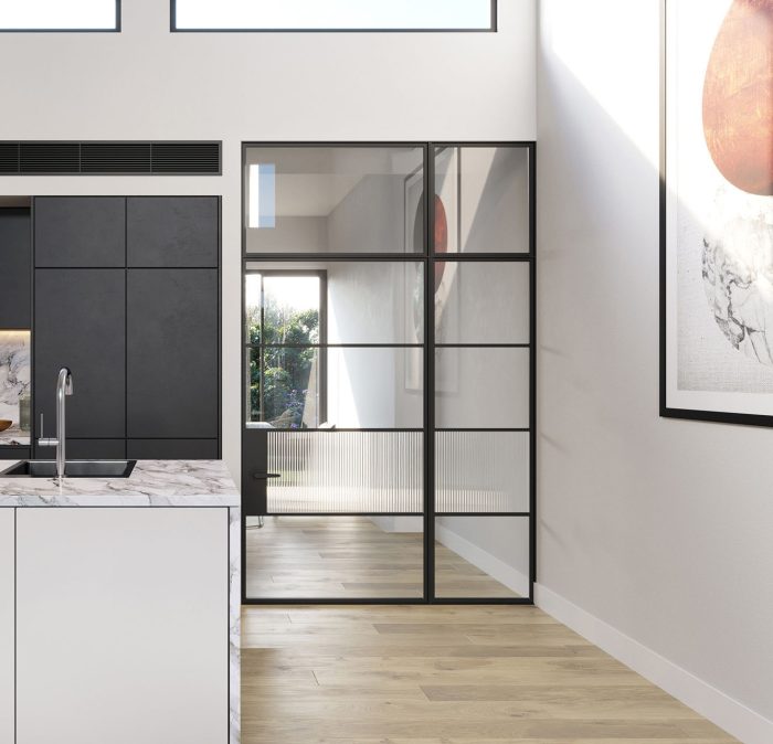 Karine Single Top & Sidelight Door - Image 6