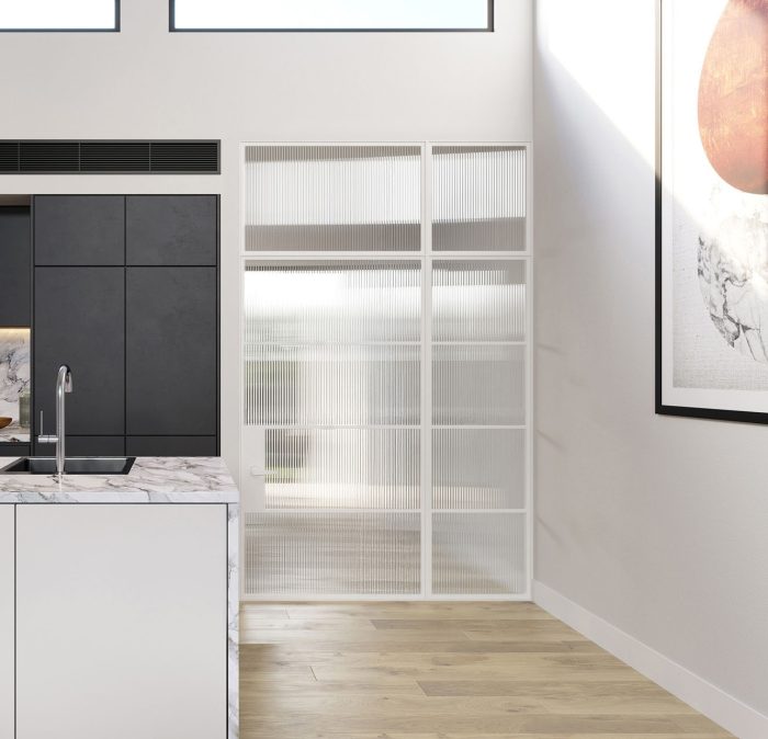 Karine Single Top & Sidelight Door - Image 2
