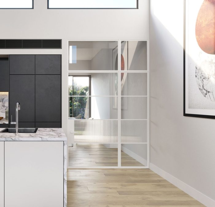 Karine Single Top & Sidelight Door - Image 7